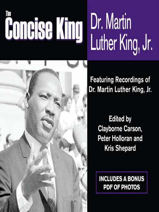 Title details for The Concise King by Clayborne Carson - Available